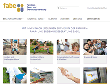Tablet Screenshot of fabe.ch